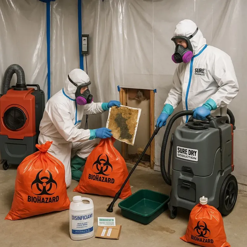 Contaminated Water Handling Protocols process in Charleston, IL
