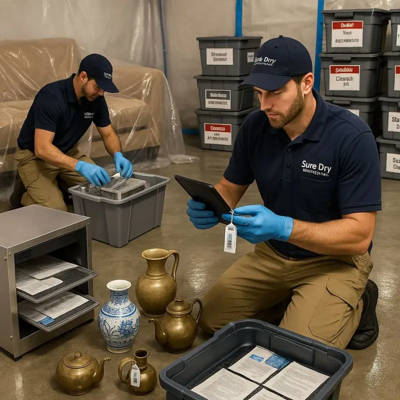 Content Protection and Restoration process in Charleston, IL