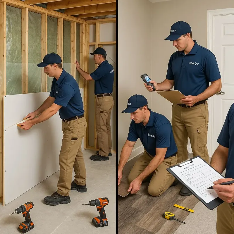 Repairs and Reconstruction process in Charleston, IL